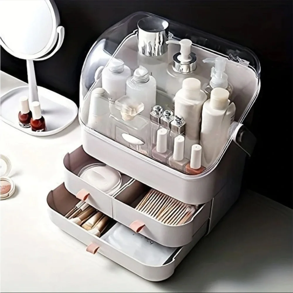New Multi Layer Tabletop Cosmetic Storage Box